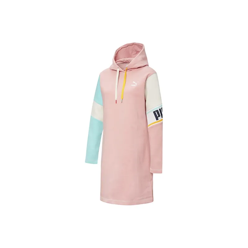 PUMA Long Sleeved Dresses Women's Wedding Pink-0
