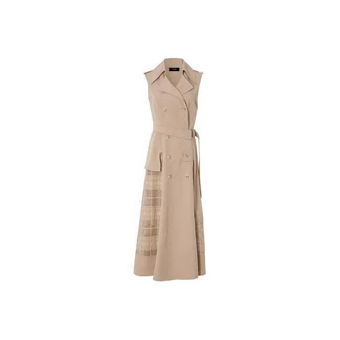 MARJORIE Sleeveless Dresses Women's Khaki-0