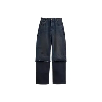 COACH FW24 Jeans Women's Navy Blue