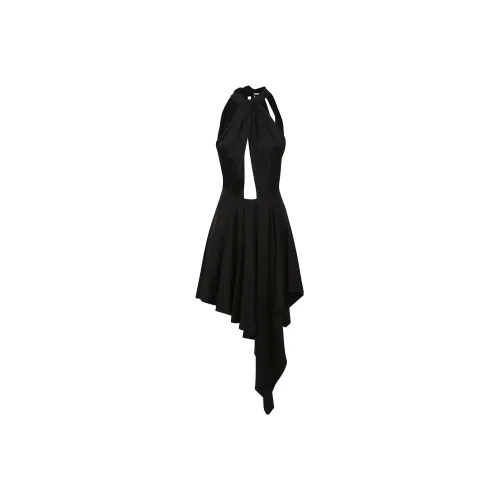 Stella McCartney Cut Out Sleeveless Asymmetric Dress