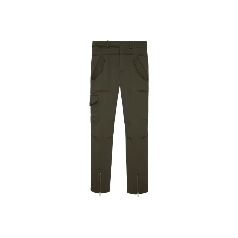 ZARA Cargo Pants Women's Dark Green-0