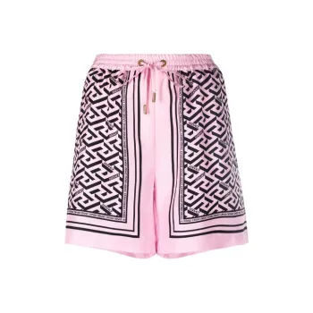 VERSACE SS22 Casual Shorts Women's Pink