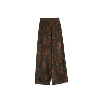 UMA WANG Floral print Trousers