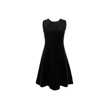 EMPORIO ARMANI Sleeveless Dresses Women's Black