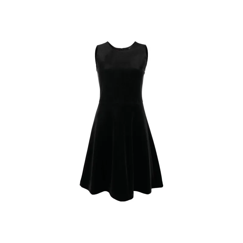 EMPORIO ARMANI Sleeveless Dresses Women's Black-0