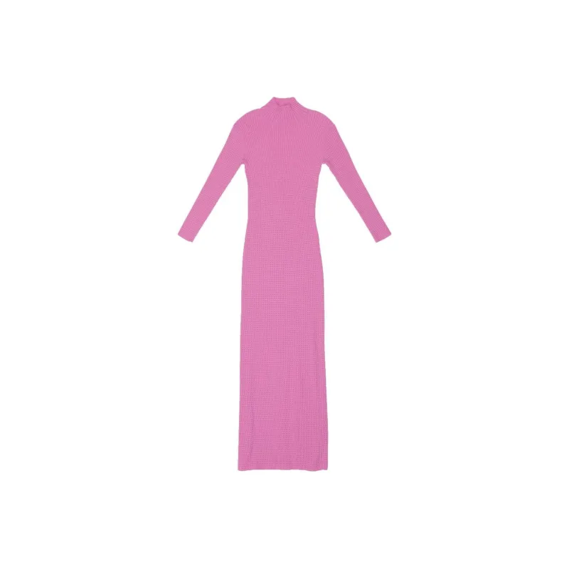 Balenciaga Long-Sleeved Dresses Women's Pink-0