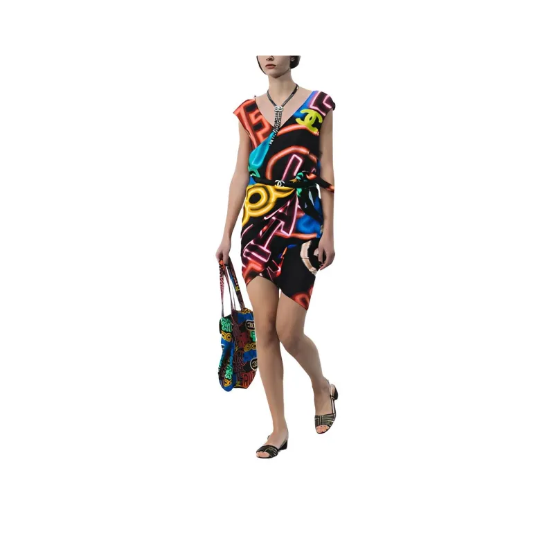 CHANEL SS21 Dress Women's Black-0