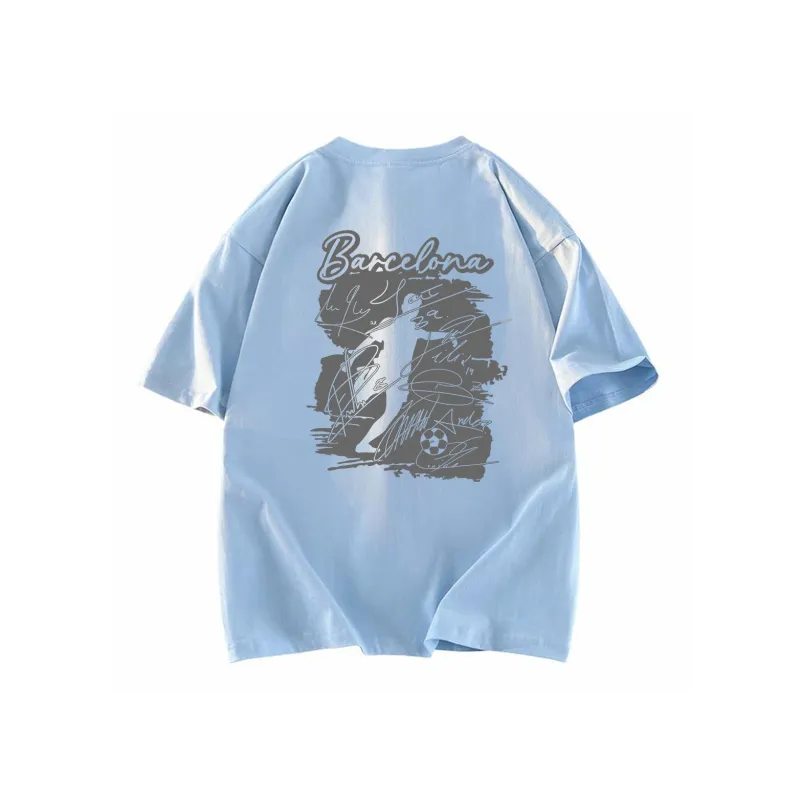 FCB ARCELONA T Shirts Unisex-10