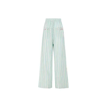 Kazakhstan Casual Pants Women's Lake Green