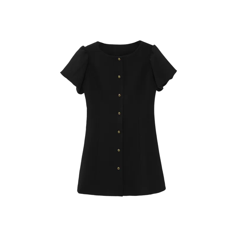 Fstudio Chanel Inspired Short Sleeved Dress Women's-2