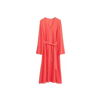 AMII Long Sleeved Dresses Women's Watermelon Red
