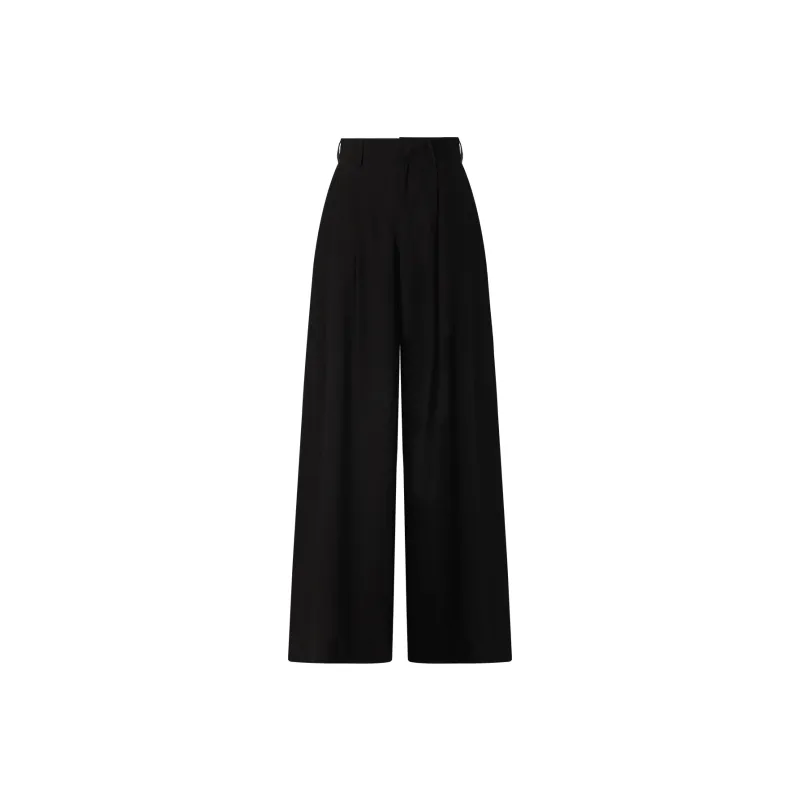 THE SEA LIFE Casual Pants Women's Black Mage-0