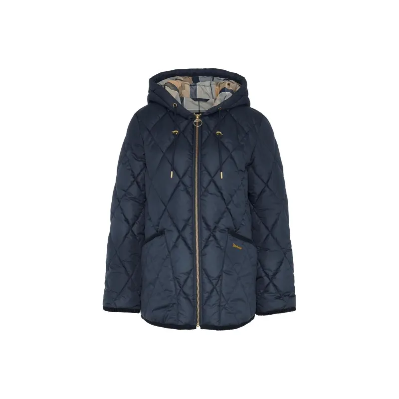 BARBOUR FW24 Puffer Jacket Women's Marine Blue-0