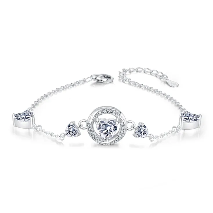 CHINA GOLD Sterling Silver Bracelets Women's-0