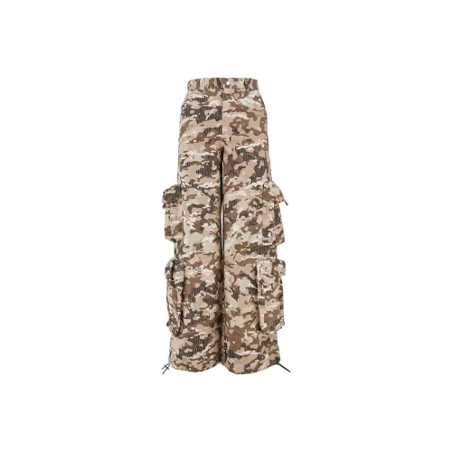 AMIRI Camo Baggy Cargo Pants 'Green Camo'
