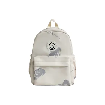 AIBAG Nylon Fabric Backpack Women's Grey/Pink/Blue/Brown