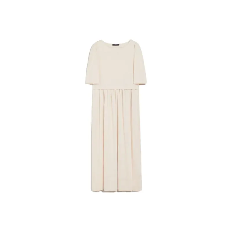 WEEKEND MaxMara Long Sleeved Dresses Women's White-0