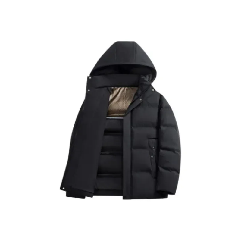 KRISTALIA Puffer Jacket Unisex Black-0