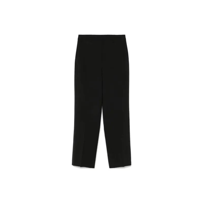 THEORY High waisted Straight leg Trousers-0