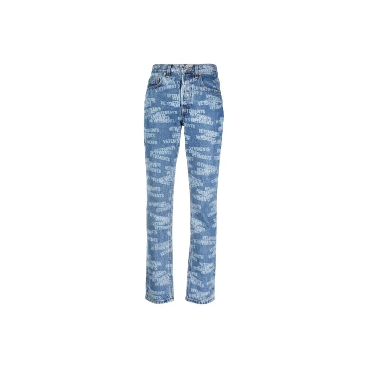 Vetements Jeans Women's Blue-0