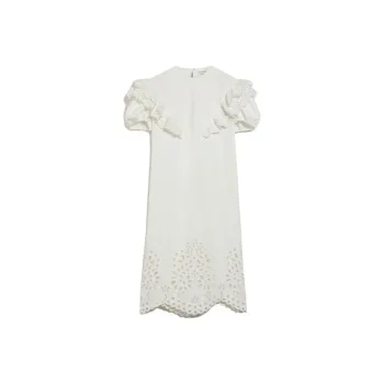 SportMax Open knit Shift Midi Dress