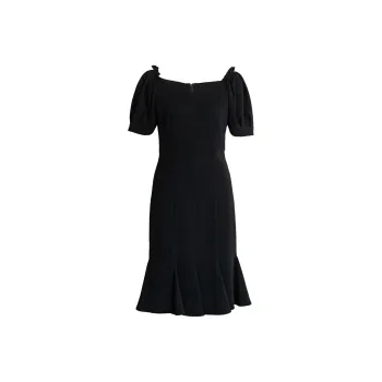 ROEYSHOUSE Short Sleeved Dresses Women's Black