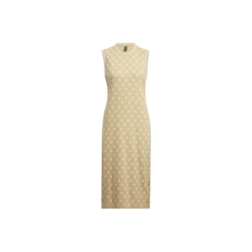 Adidas Neo Sleeveless Dress Women's Beige