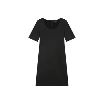 THEORY Short-Sleeved Dresses Women's Black