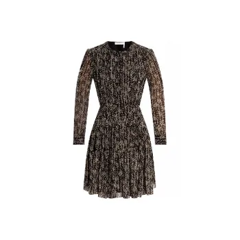 Chloé Long-Sleeved Dresses Women's Black