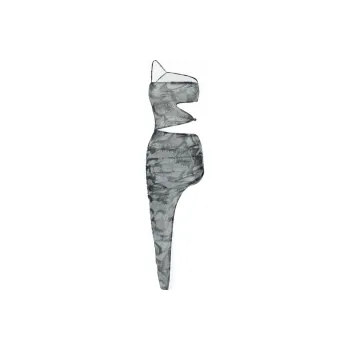 The Kript Slip Dresses Women's Gray