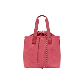 RIMOWA Recycled Nylon With Leather Tote Bag, Shopping Bag, Handbag Women's Red