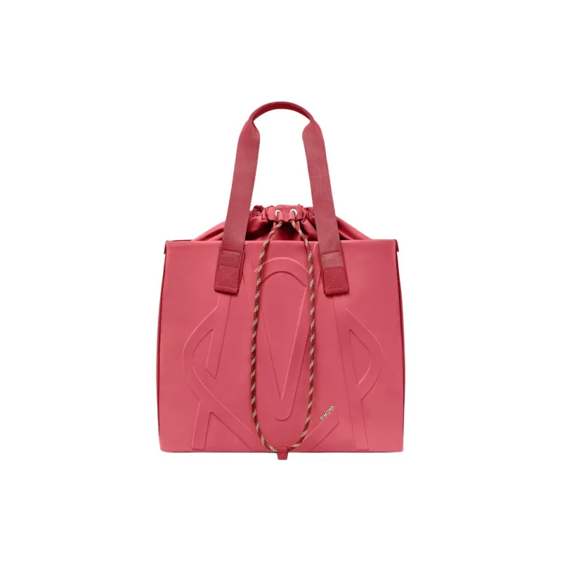 RIMOWA Recycled Nylon With Leather Tote Bag, Shopping Bag, Handbag Women's Red-0