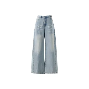 Wen Shan Jeans Women's Light Blue