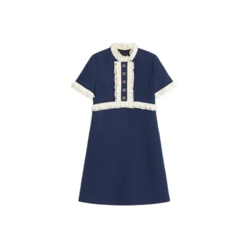 Valentino Crepe Couture Mini Dress