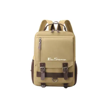 BEN SHERMAN Canvas Backpack Regular Unisex Multicolor