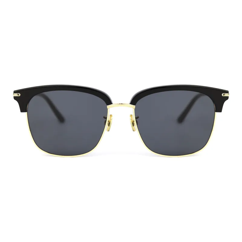 JIANGDAREN Plate And Metal Square Sunglasses Unisex-13