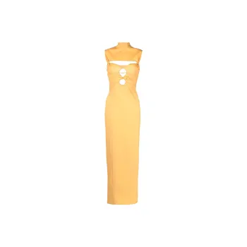 Jacquemus Sleeveless Dresses Women's Yellow