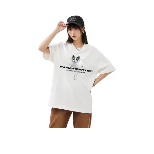 Warrior Huichao Cloud Sail Collection Drop Shoulder Sleeve T Shirt Women's