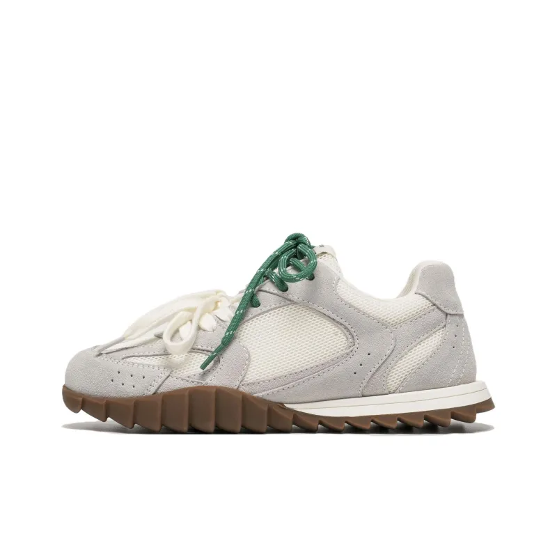 Beau Today Toothed Flat German Army Trainers-0