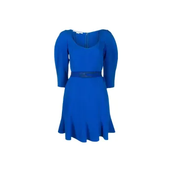 Stella McCartney Long-Sleeved Dresses Women's Blue