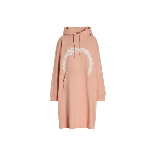 MM6 Maison Margiela Long Sleeved Dresses Women's Pink
