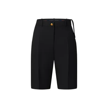 LOUIS VUITTON New Quarterly Products Of LV Casual Shorts Women's Black
