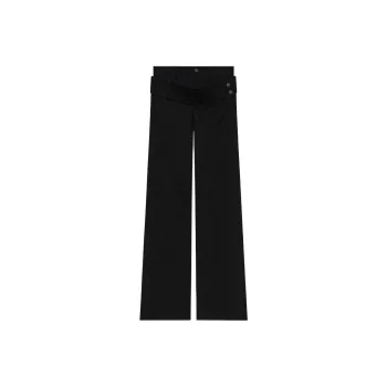 COURREGES Double Belted Flared Jeans