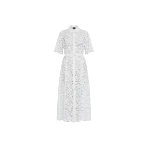 Marella Short-Sleeved Dresses Women's White