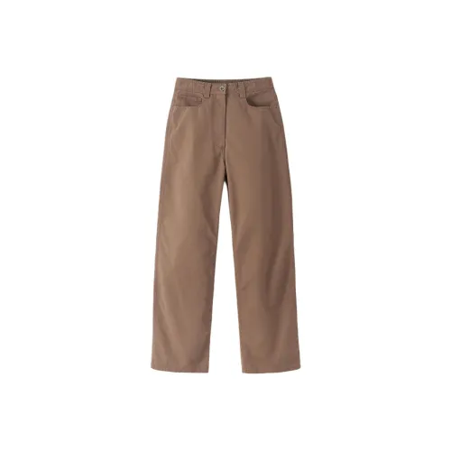 NOTHING WRITTEN Eden Washing Pants Casual Pants Women's Taupe/Taupe