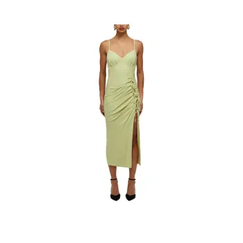 Self-portrait Sleeveless Dresses Women's Fruit Green