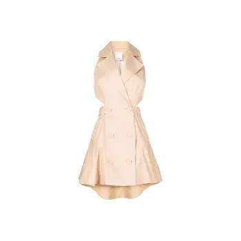 ACLER Sleeveless Dresses Women's Apricot