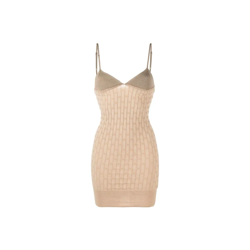 Jacquemus Slip Dresses Women's Beige-0