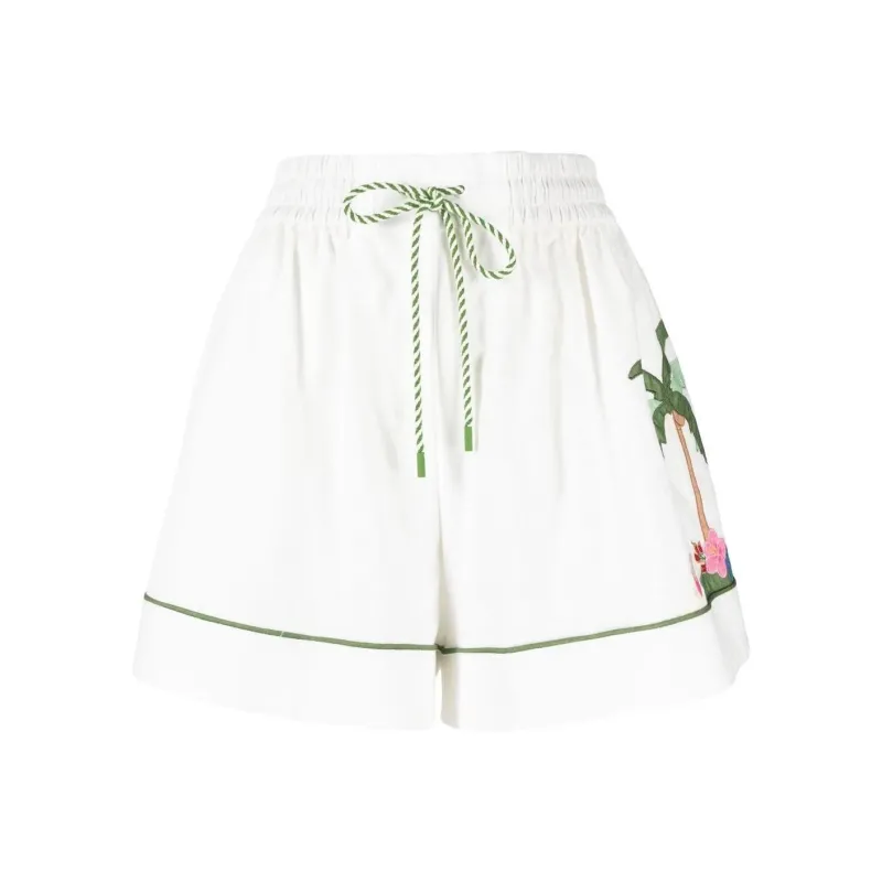 Zimmermann Casual Shorts Women's White-0