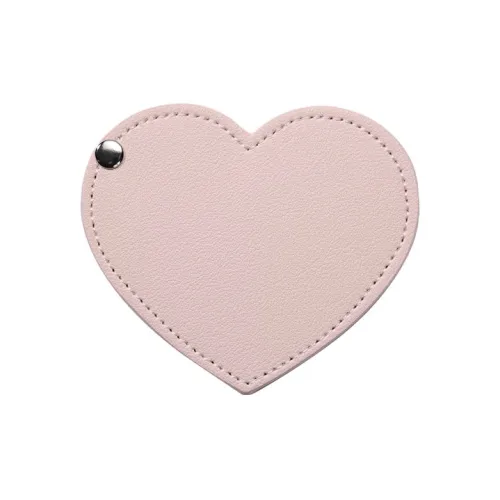 JIXUAN On The Go Heart Convenience Foldable Rotating Refillable Makeup Mirror